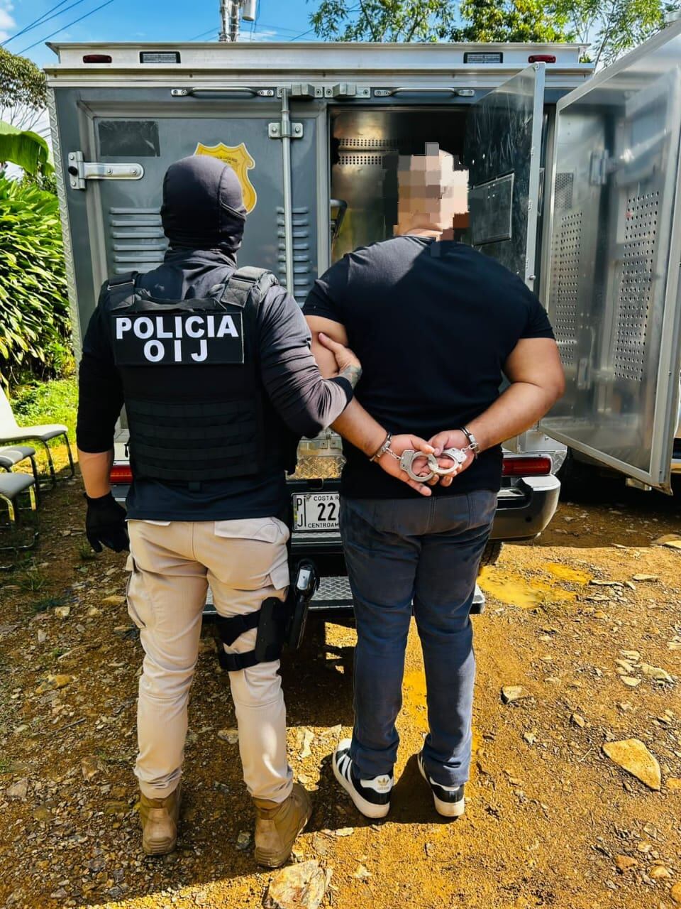 Un sujeto de apellido Cariel, de 41 años, es sospechoso de un despiadado asesinato y ahora deberá responder a las autoridades por este hecho. Foto: OIJ