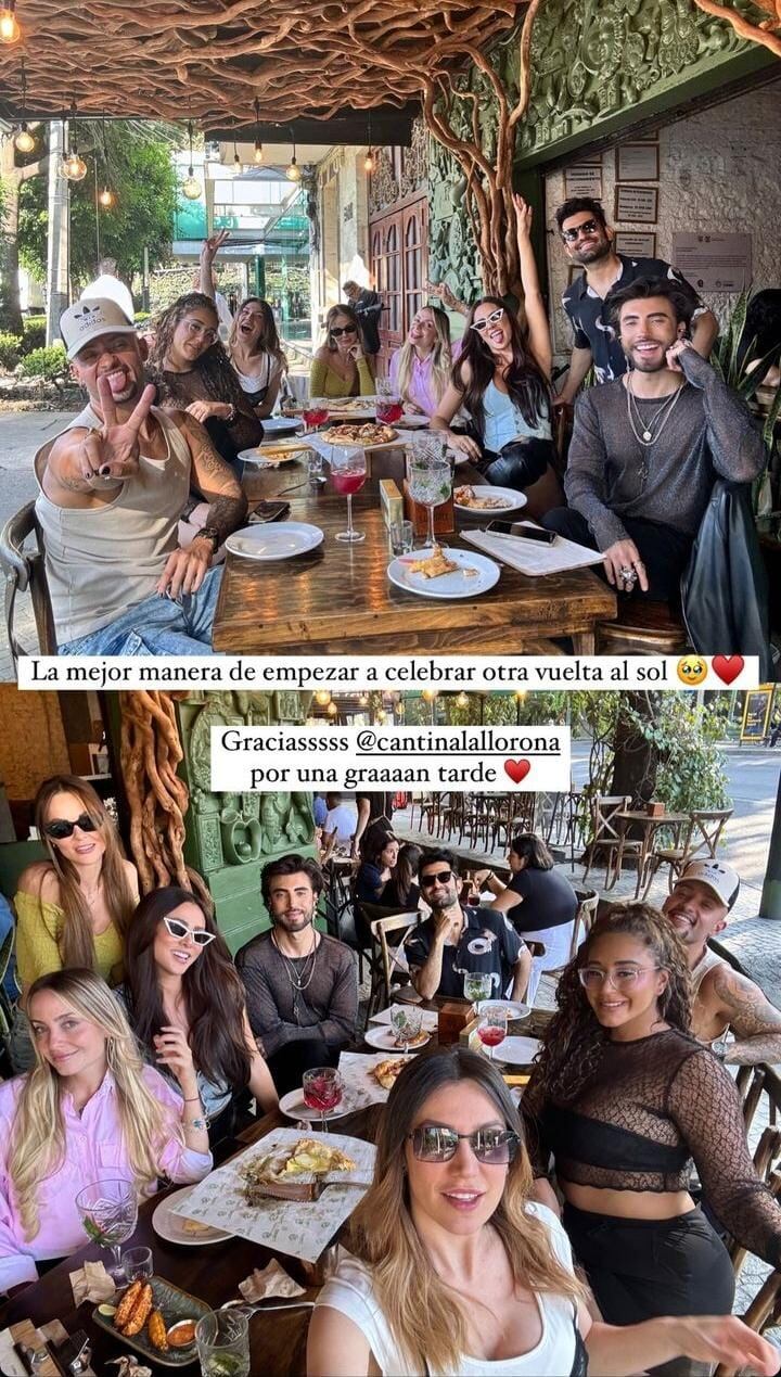 Karina Ramos estuvo rodeada de ticos en México