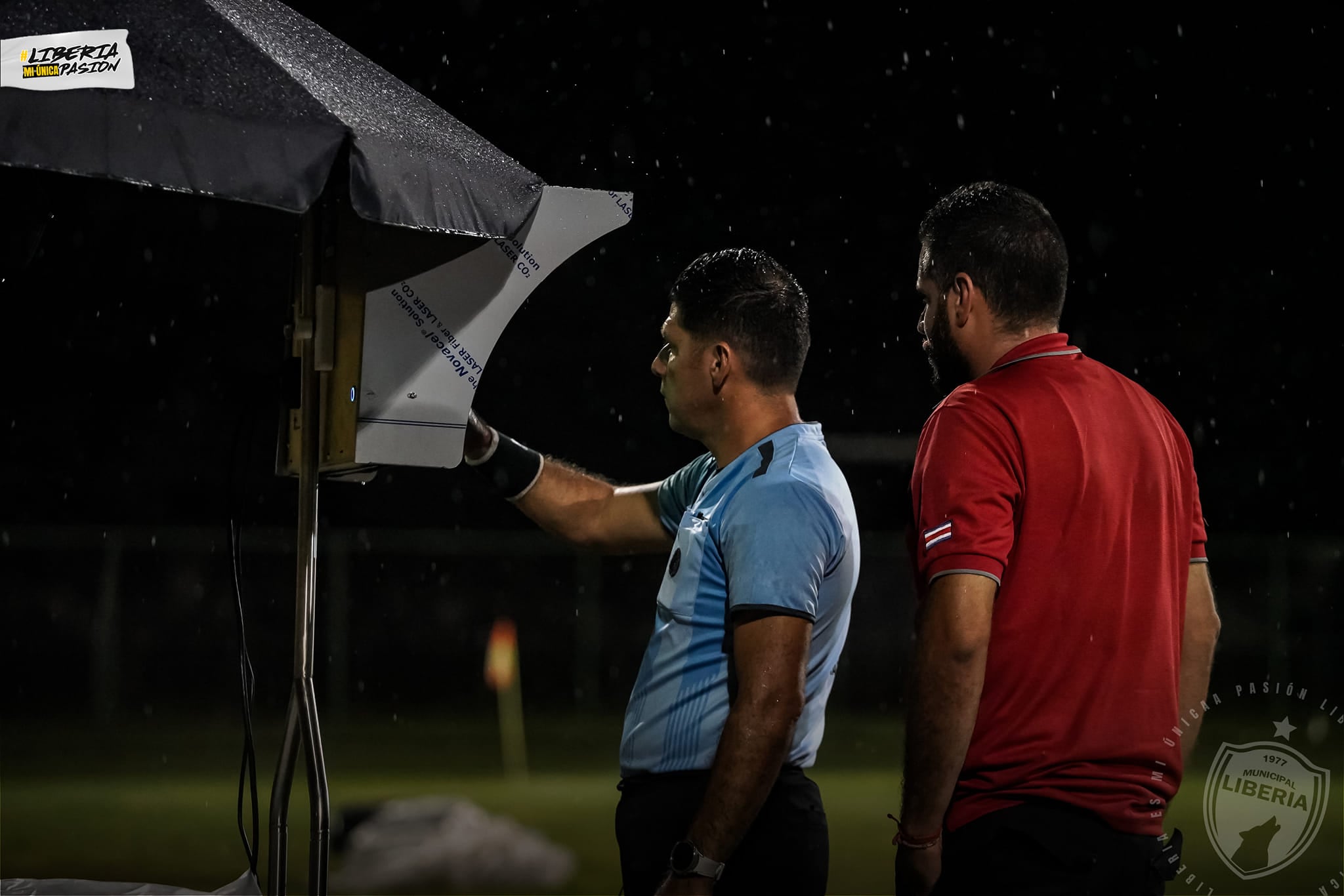 VAR en el estadio Edgardo Baltodano