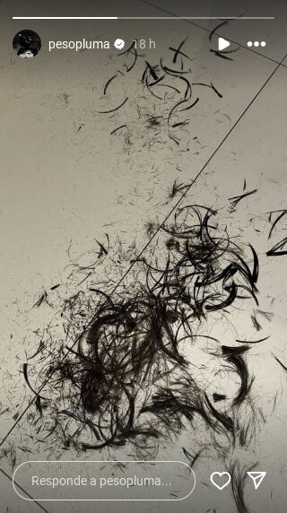 Esta fue la historia que compartió Peso Pluma y que tiene a muchos ansiosos. Foto: Instagram