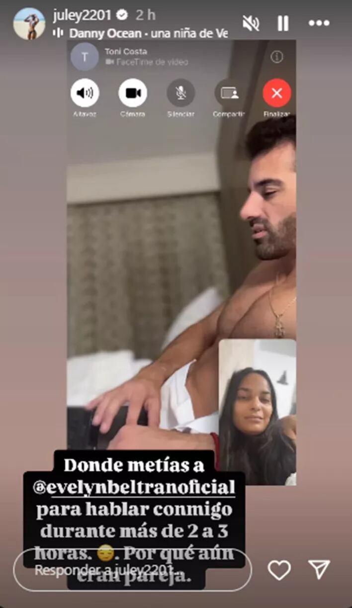 Famosa cantante asegura que Toni Costa le fue infiel a su ex con ella