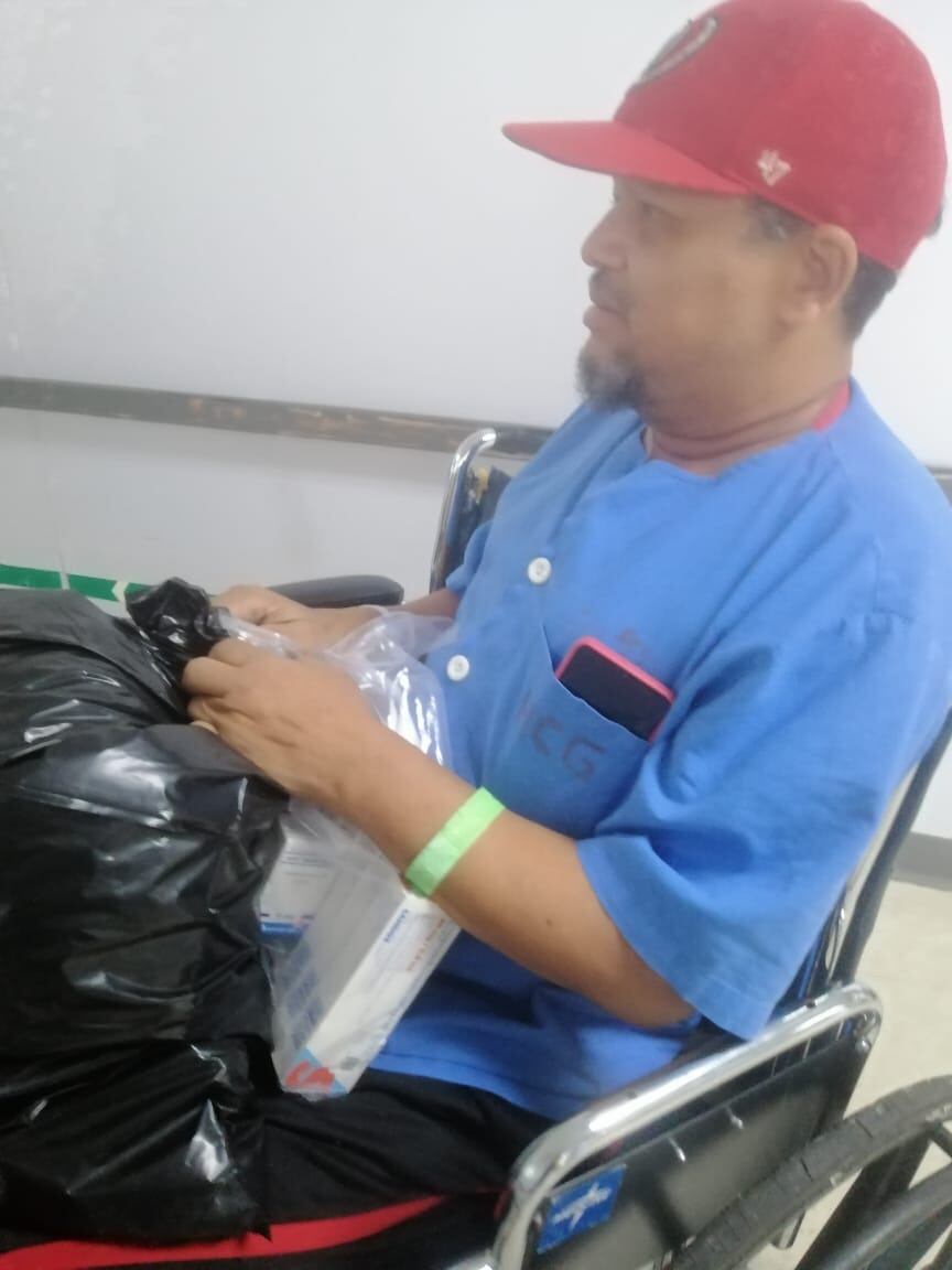 Músico y cantante Carlos Cruz, de Los Huracanes.