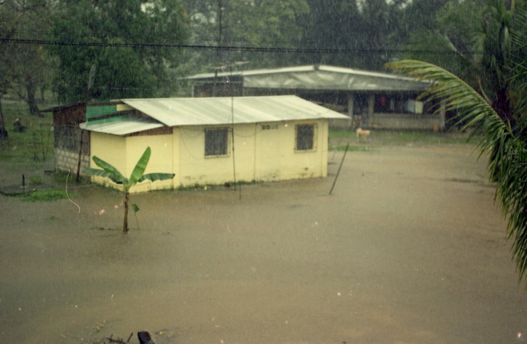 Huracán César, 1996. Foto Archivo.