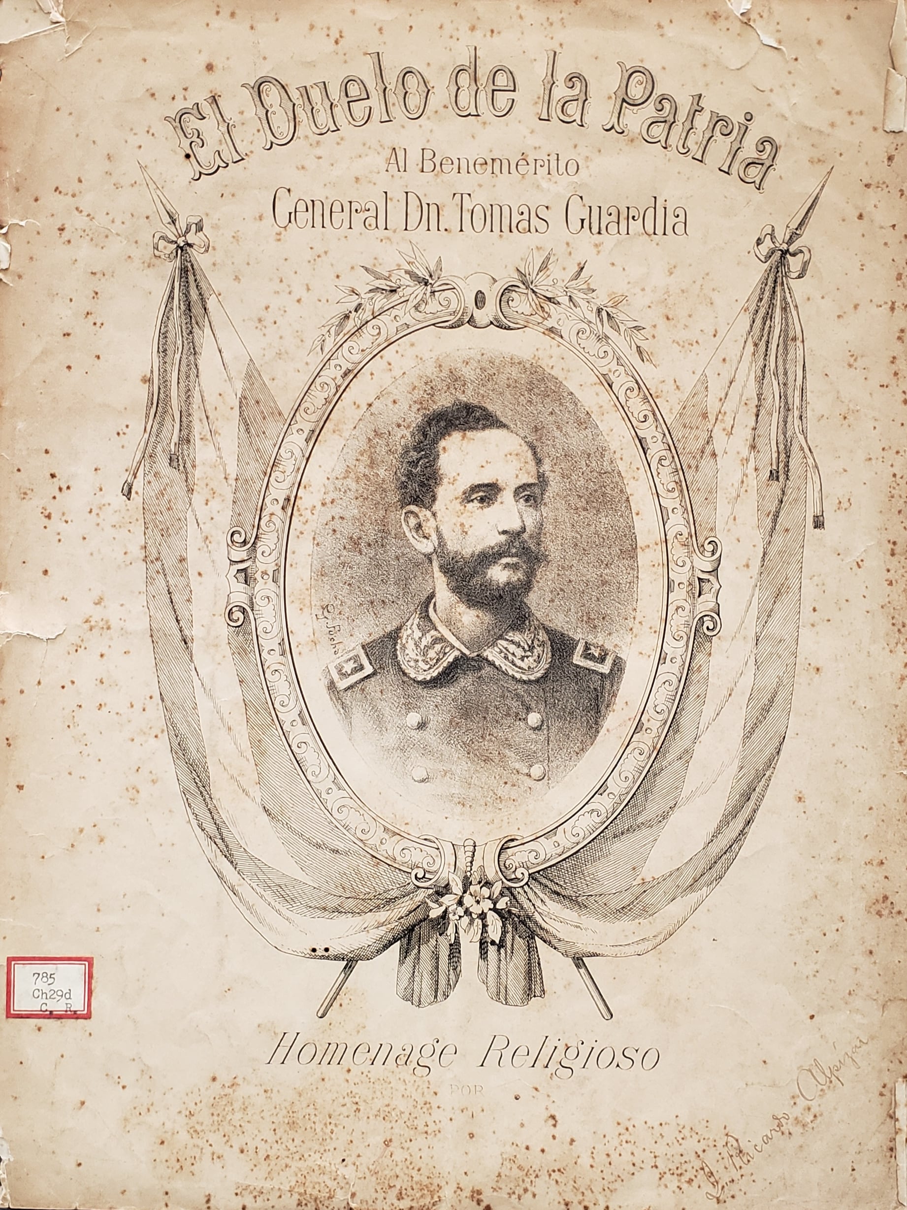 Rafael Chaves Torres nació en la Puebla, hoy llamada la Dolorosa, en San José, un 8 de febrero de 1843. Empezó sus estudios musicales, desde niño, con la banda Militar de San José. Compuso la marcha fúnebre "El duelo de la patria".
