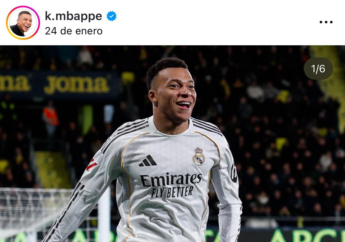 Instagram Kylian Mbappé