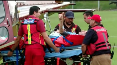 Eli Feinzaig desde el hospital manda mensaje a chofer de camión con el que chocaron
