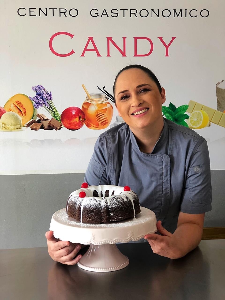 Doña Candy es una chef que desde mediados de setiembre está en modo diciembre