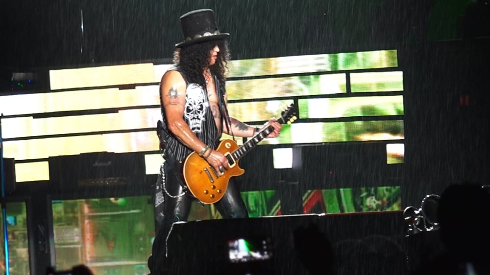 Guns N' Roses visitó Costa Rica en el 2016 para presentar el concierto Not in This Lifetime. La banda es una de las más icónicas del rock internacional.