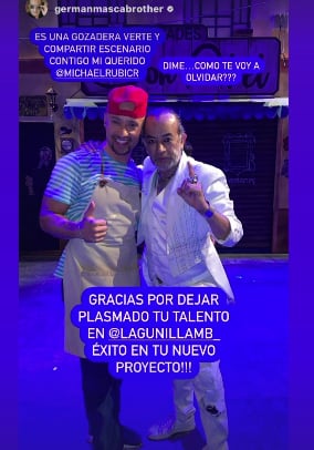 Michael Rubí, bailarín