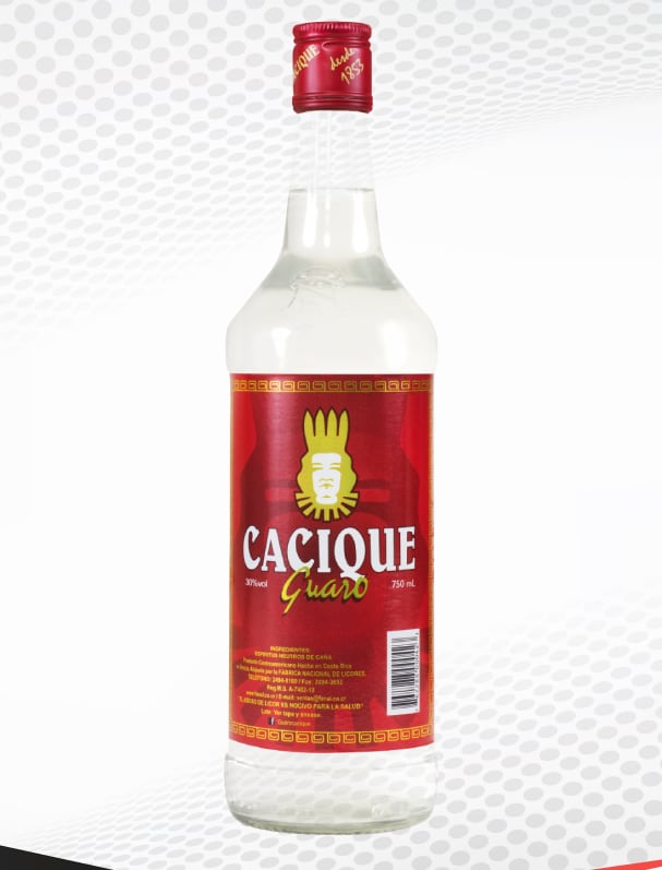 Desde la tercera semana de setiembre la Fábrica Nacional de Licores no produce guaro Cacique y para octubre del 2021 los bares y restaurantes no tenían para vender
