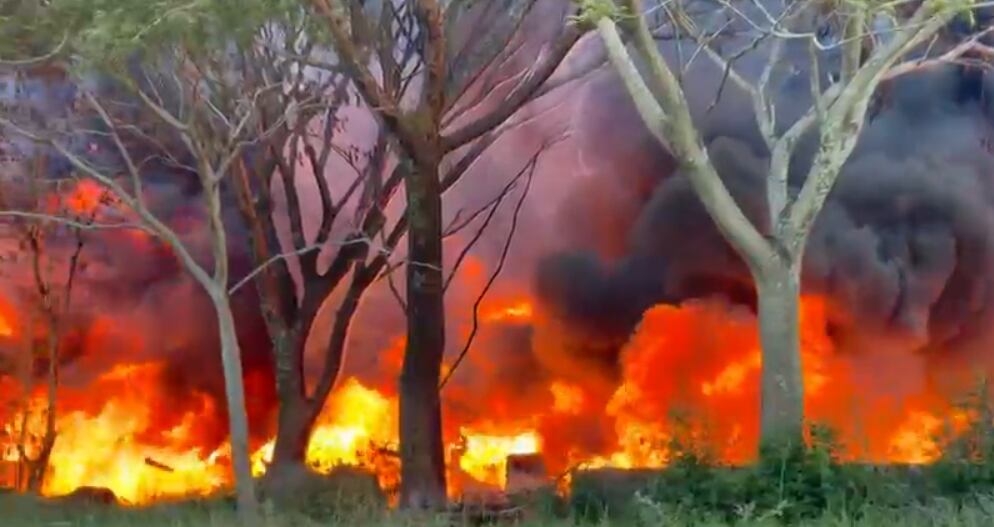 Incendio en Alajuela