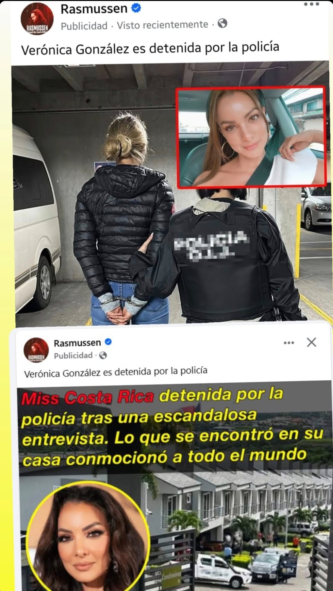 Verónica González, presentadora