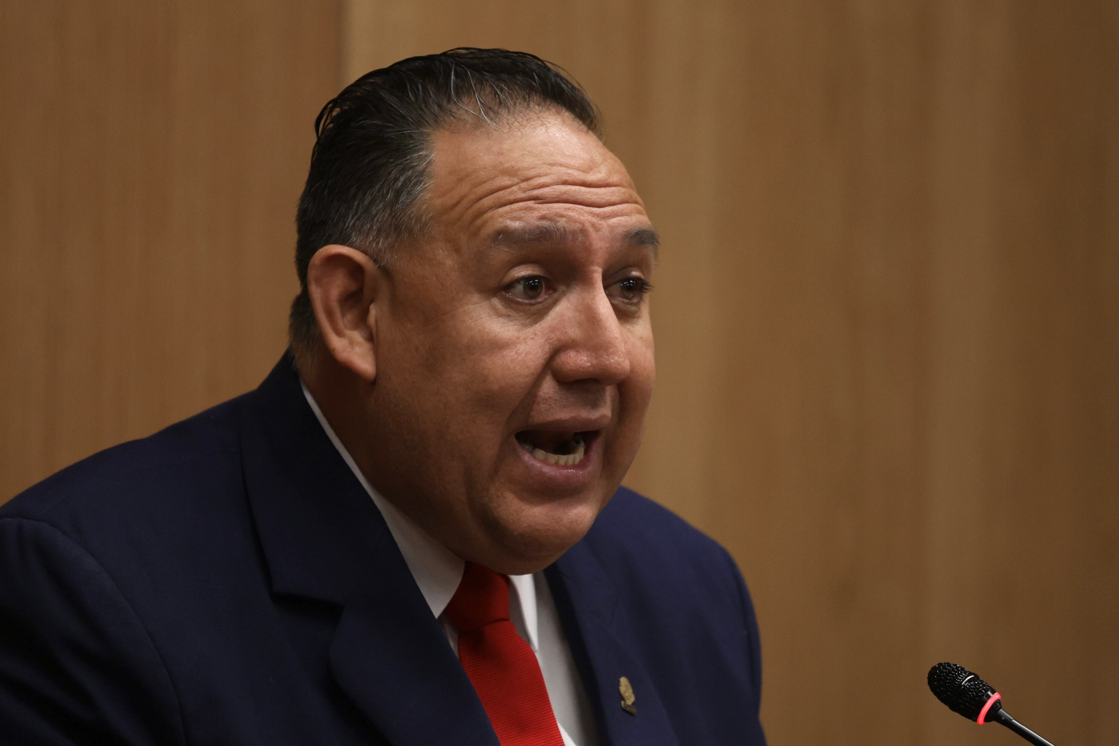 02/09/2025, San José, Asamblea Legislativa, Conferencia de prensa de Leslye Bojorges.