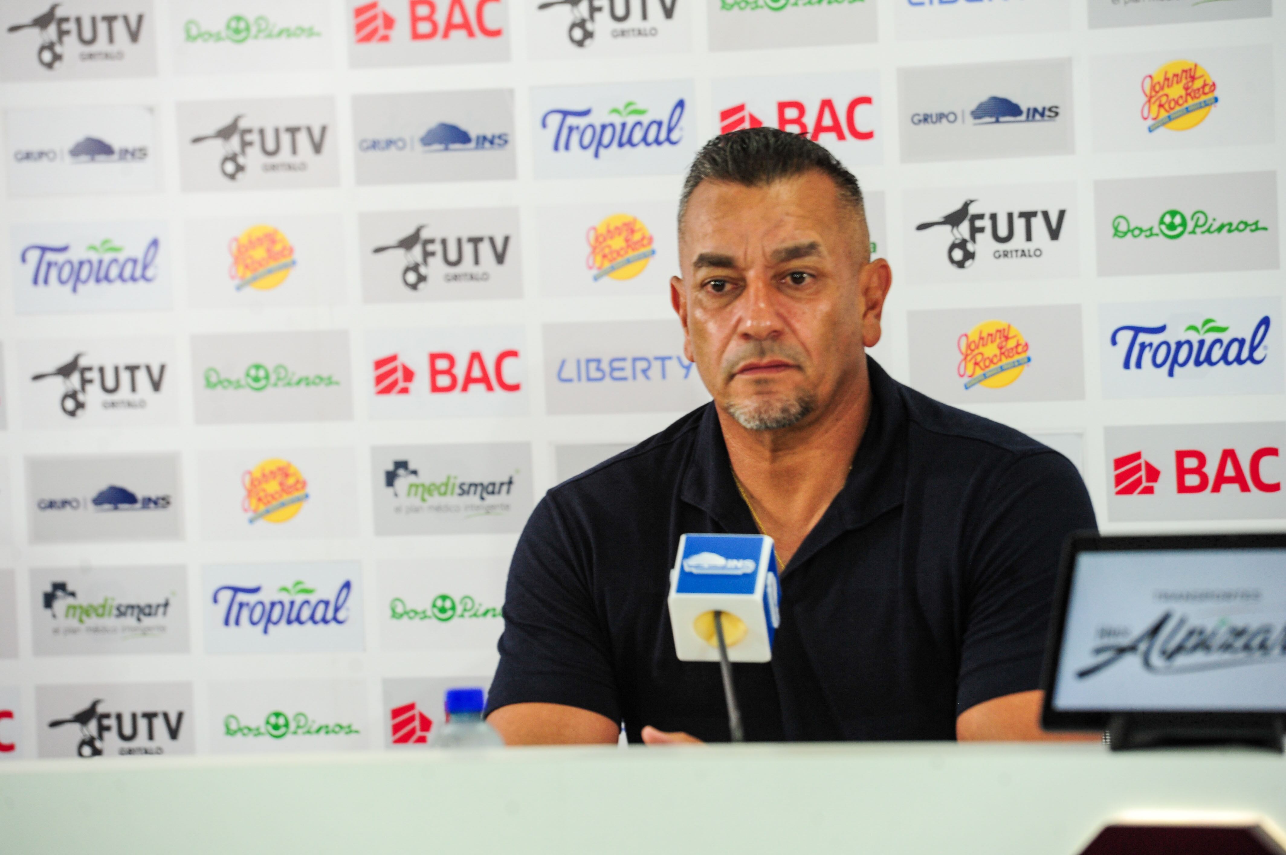 Director técnico Saprissa José Antonio Giacone Garita.