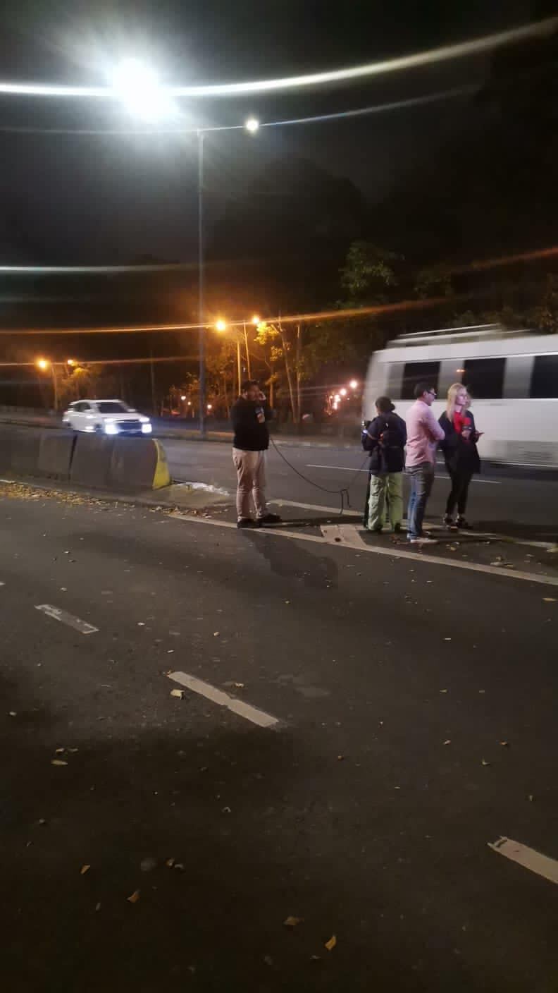 El paso por el Parque de la Paz se reabrió este miércoles.