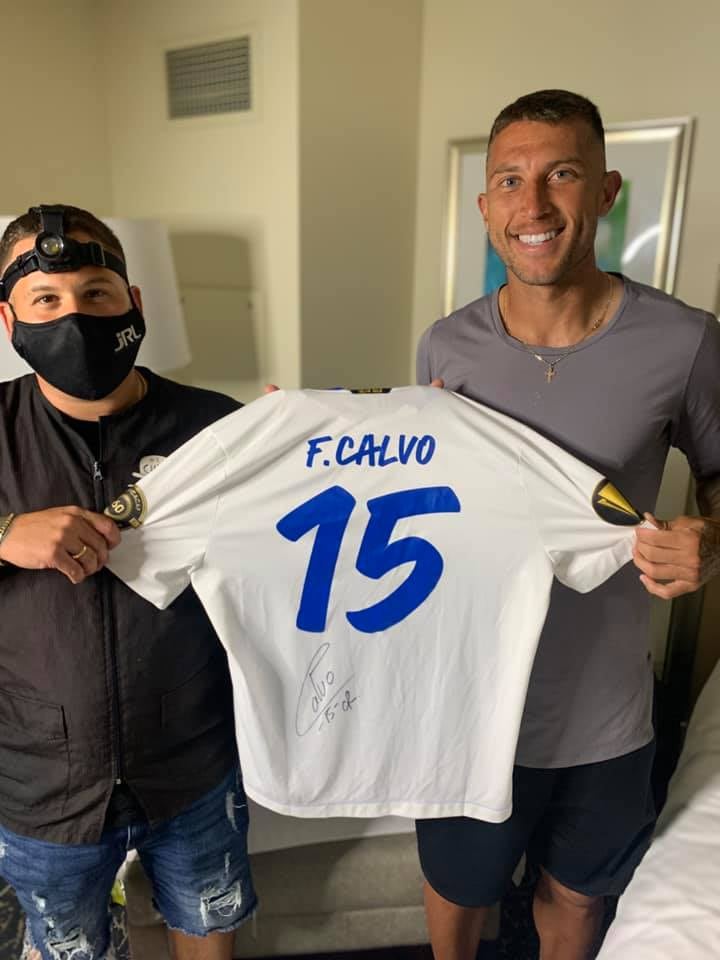 Alex Arrieta, peruano, barbero de la Sele en Orlando City