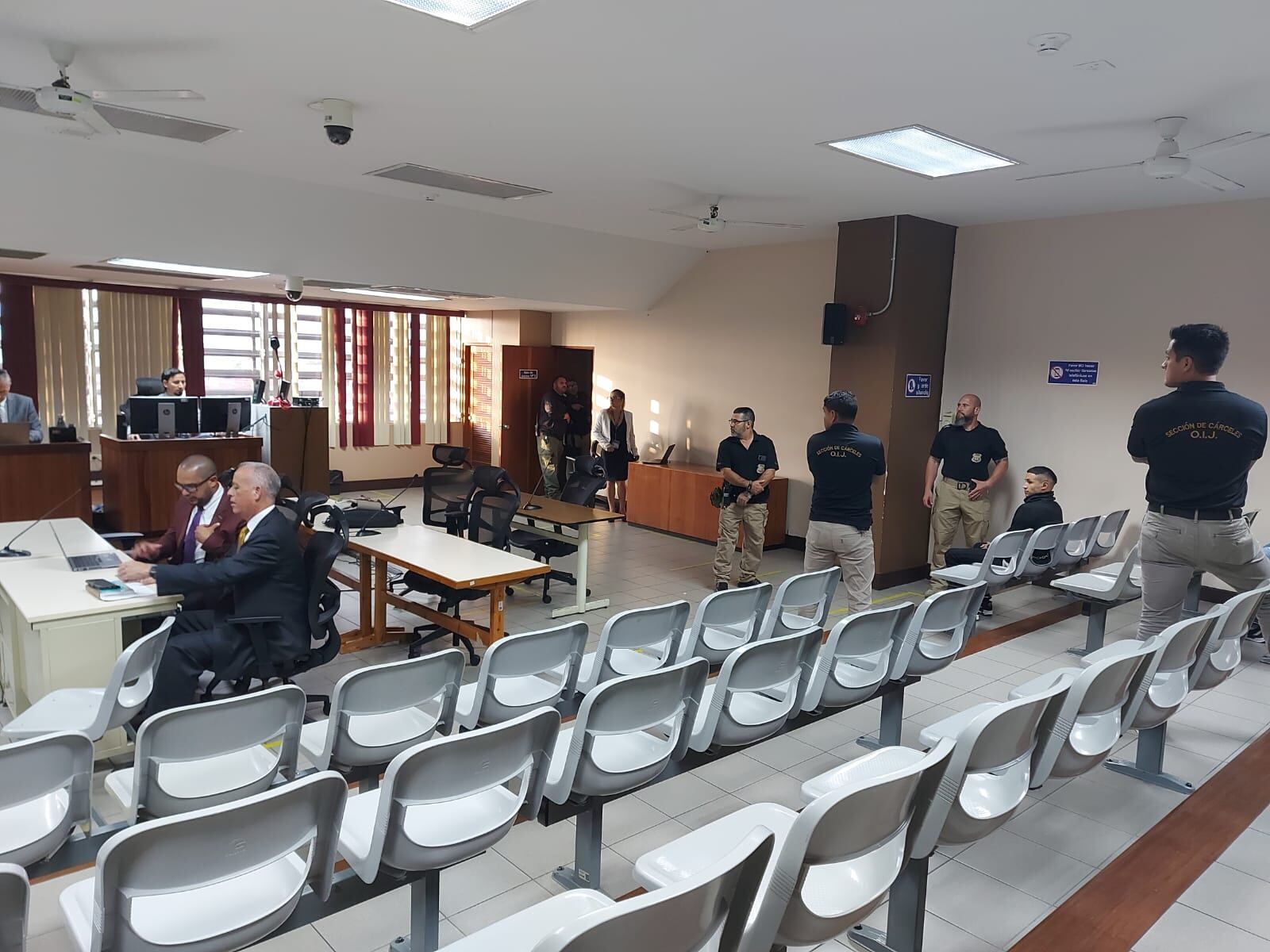 Condena contra hombre que mataron a guarda. Foto Alejandra Portuguez.