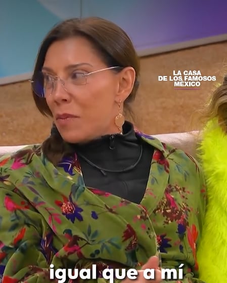 La actriz Cynthia Klitbo en la Casa de los famosos.