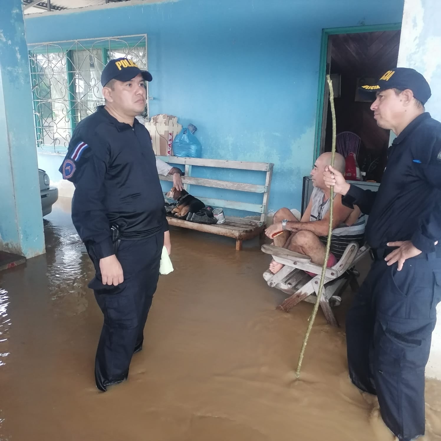 La CNE mantiene vigilancia en diferentes zonas ante las lluvias que afectan Costa Rica. Foto: CNE.
