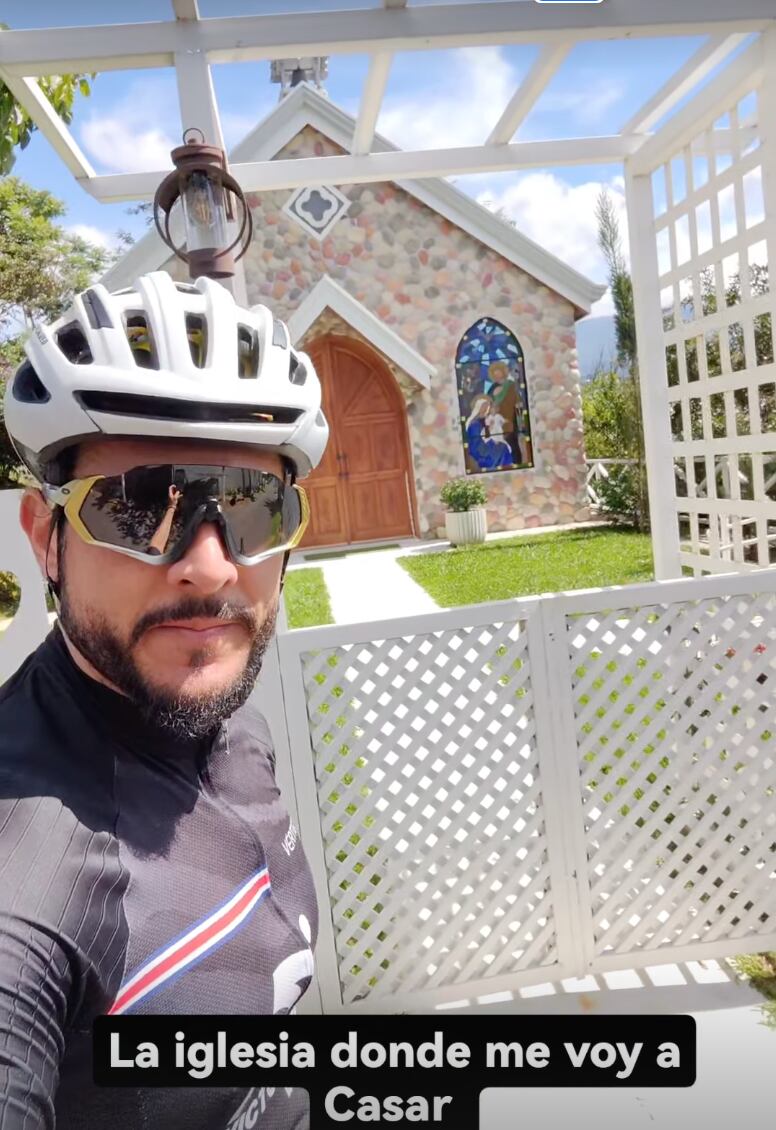 Yiyo Alfaro enseña la iglesia en la que le provoca casarse