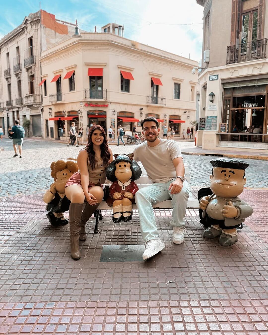 Katherinne González y Edson Picado se están dando un descanso tras la trabajada que se dieron en Toros del 6