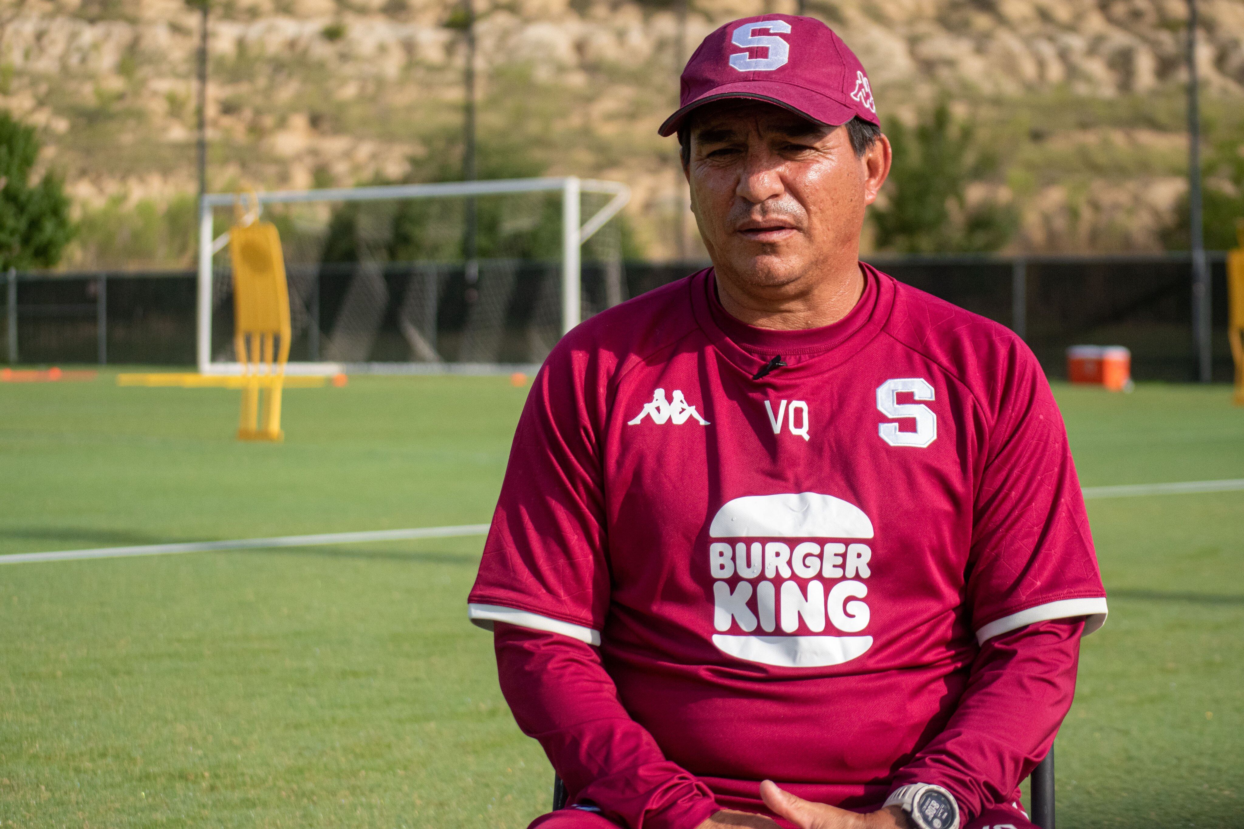 Vladimir Quesada recalcó que la unión de grupo ha sido vital para que los jugadores se adapten bien. Foto: Prensa Saprissa