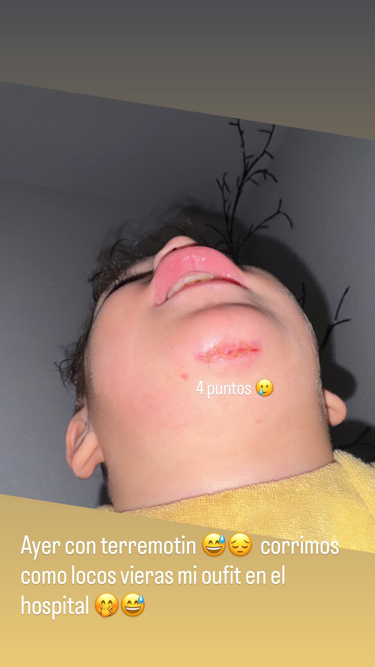 Bryan Ganoza y su pareja Youcenar Castro tuvieron que correr al hospital con su hijo menor