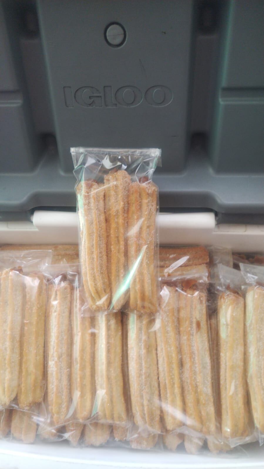 Andrés Alpízar Ortega emprendedor de churros.