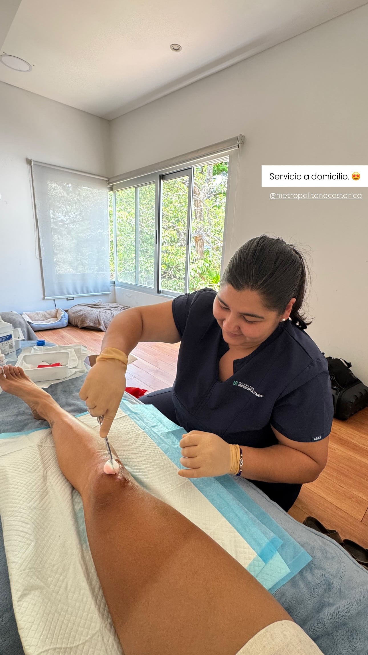 El accidente que Johanna Solano sufrió hace unas semanas en Sudáfrica puso en duda su participación en Nace una estrella (NUE).