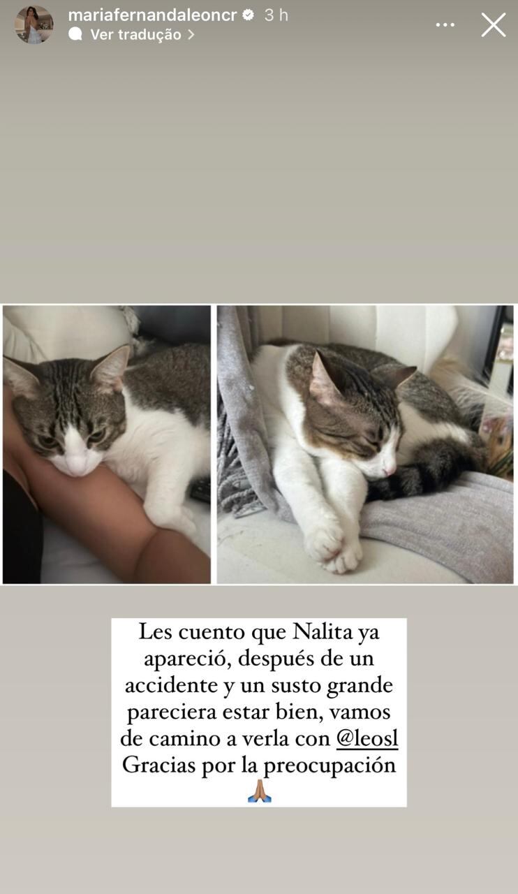 María Fernanda León, presentadora de canal 7