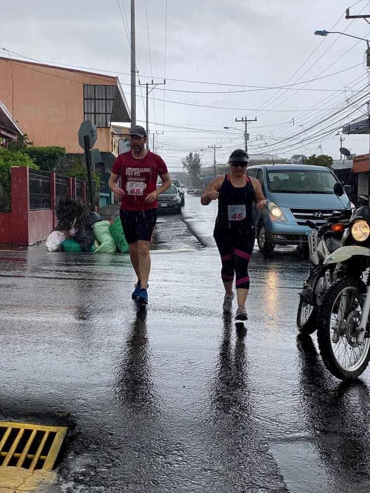 Gerardo Zamora, carrera día del Trabajador UNA