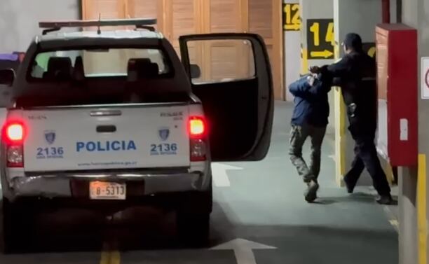 Detendio en Heredia Oviedo Morales