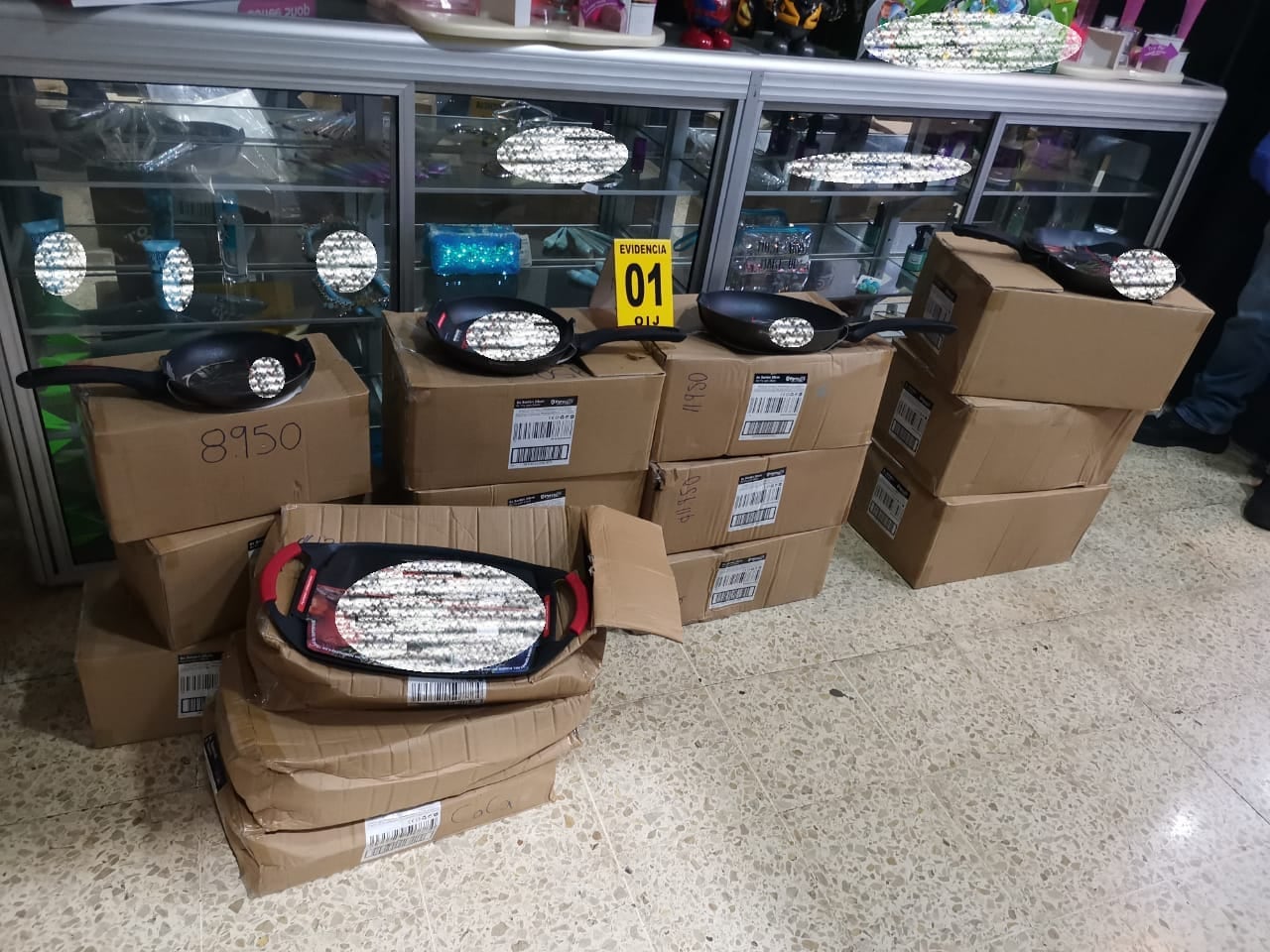 sartenes robados. OIJ