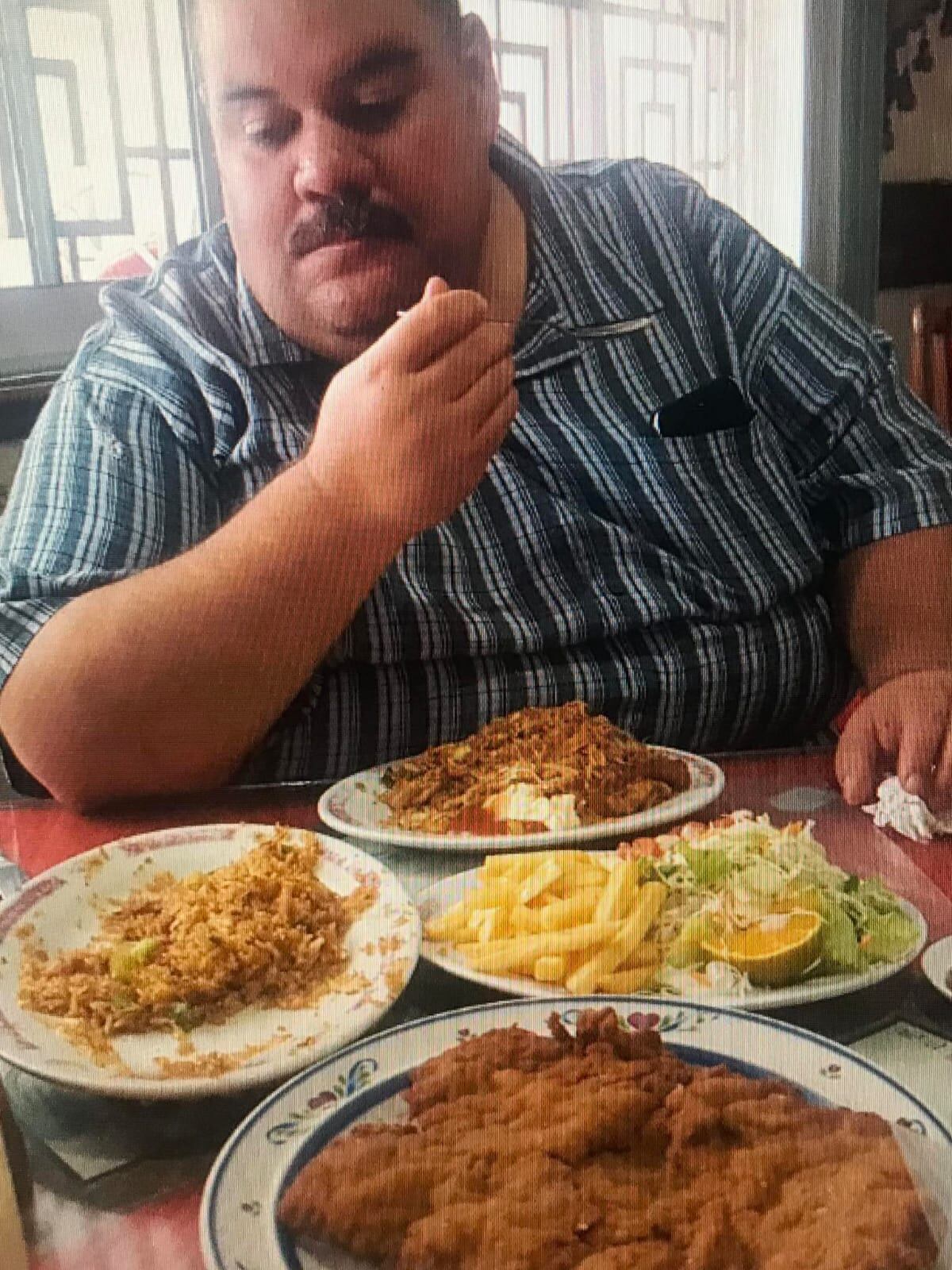 Alex Blanco es un vecino de Purral de Goicoechea que desde niño ha luchado contra la obesidad.