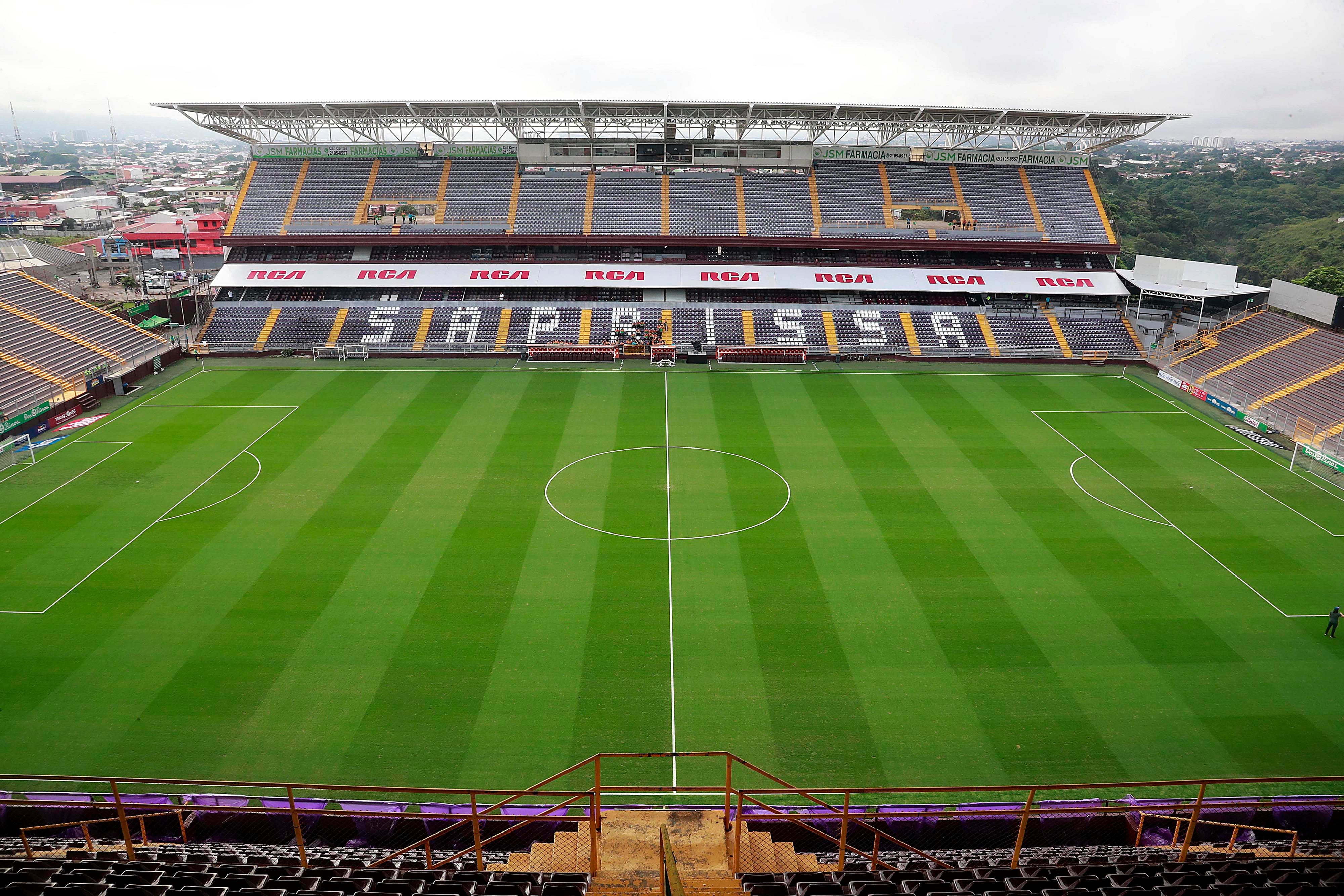 04/11/2023 Estadio Ricardo Saprissa, Tibás. El Deportivo Saprissa recibió a la Liga Deportiva Alajuelense, en una nueva versión del Clásico Nacional en partido de la jornada 18, Torneo de Apertura, Liga Promérica 2023.