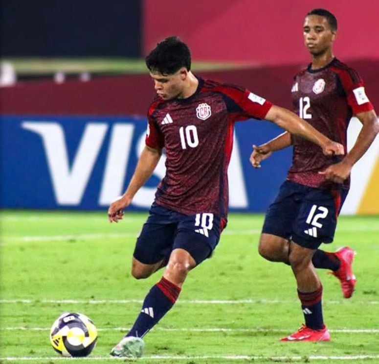Costa Rica se encuentra tercer lugar en el Grupo C con un punto