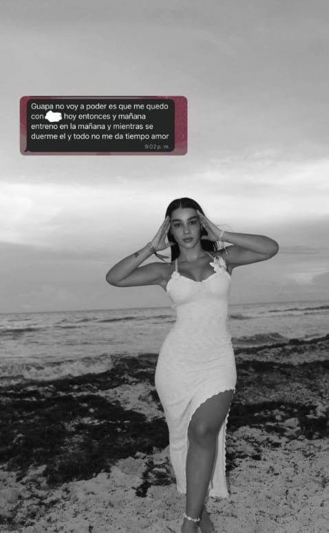 Melanie Valverde, esposa de Marvin Loría