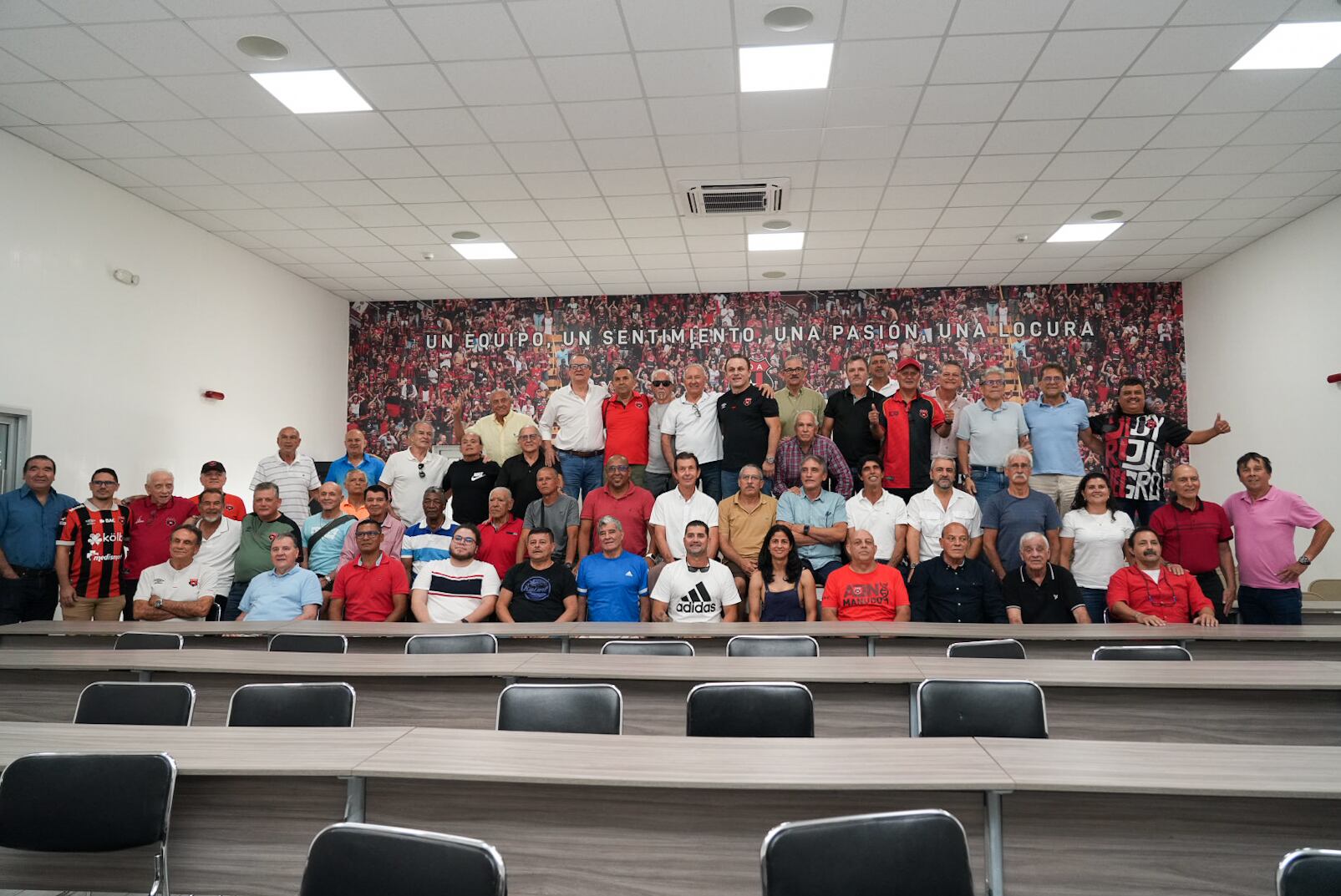 12/07/2025. Evento con ex jugadores del Alajuelense. Centro de Alto rendimiento, Turrúcares. Alajuela. Fotografía: Lilly Arce.