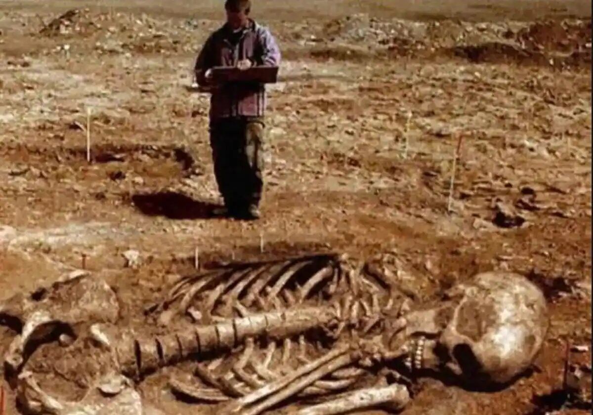 Diferentes fotografías de supuestos gigantes que circulan en Internet