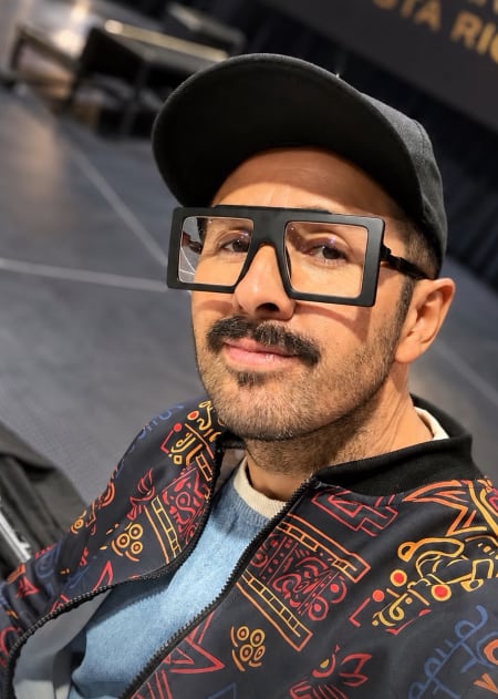 Omar Cascante, periodista y presentador