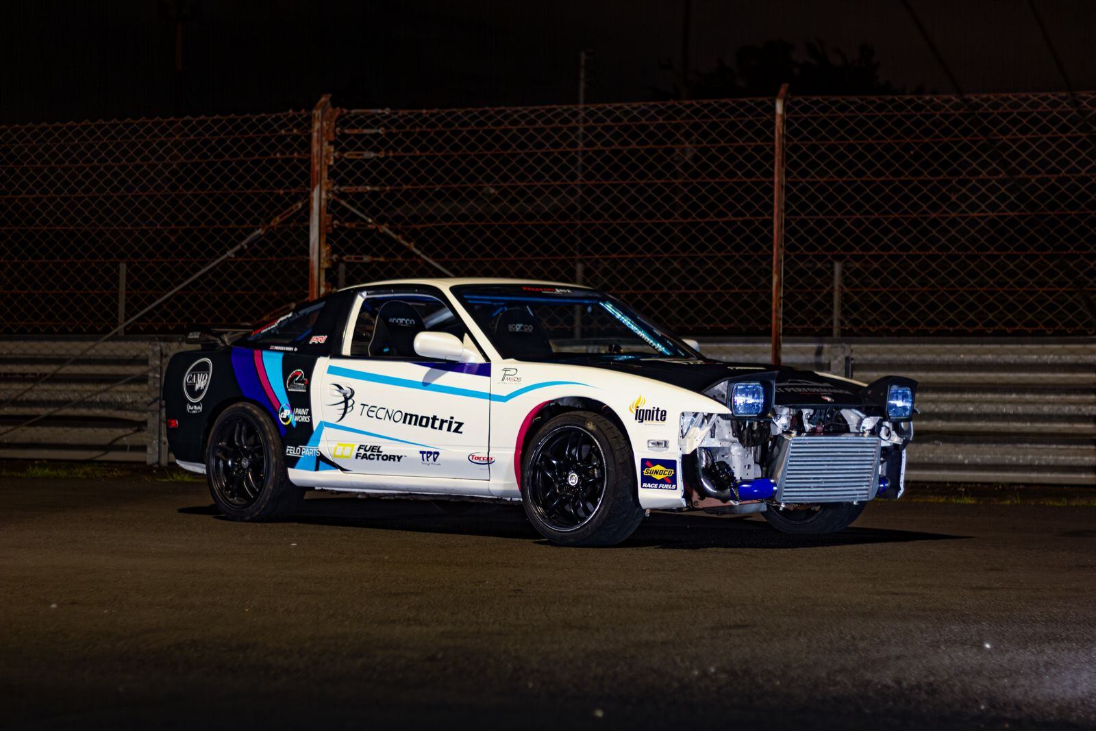 Priscila Mora es la dueña de un Nissan 240SX y competirá en el campeonato nacional de Drifting. Cortesía.