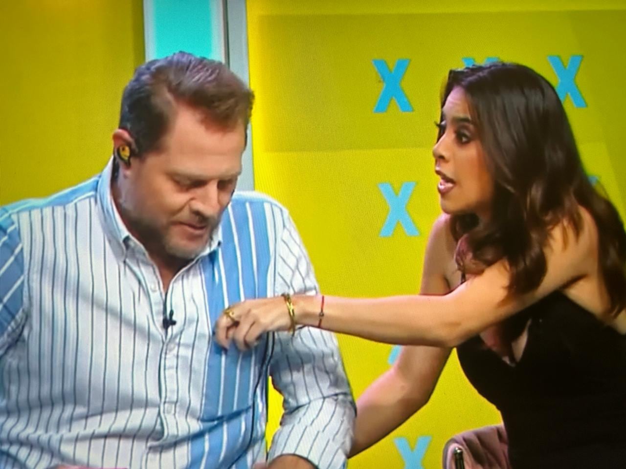 Mauricio Hoffmann, María Fernanda León