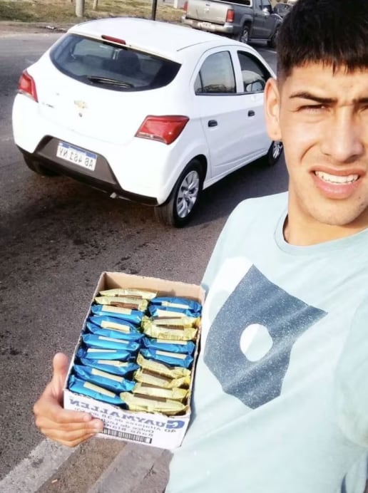 Lautaro Rivero, el jugador sorpresa en la convocatoria de Lionel Scaloni, para dos juegos amistosos de Argentina. Foto tomada de La Nación Argentina.