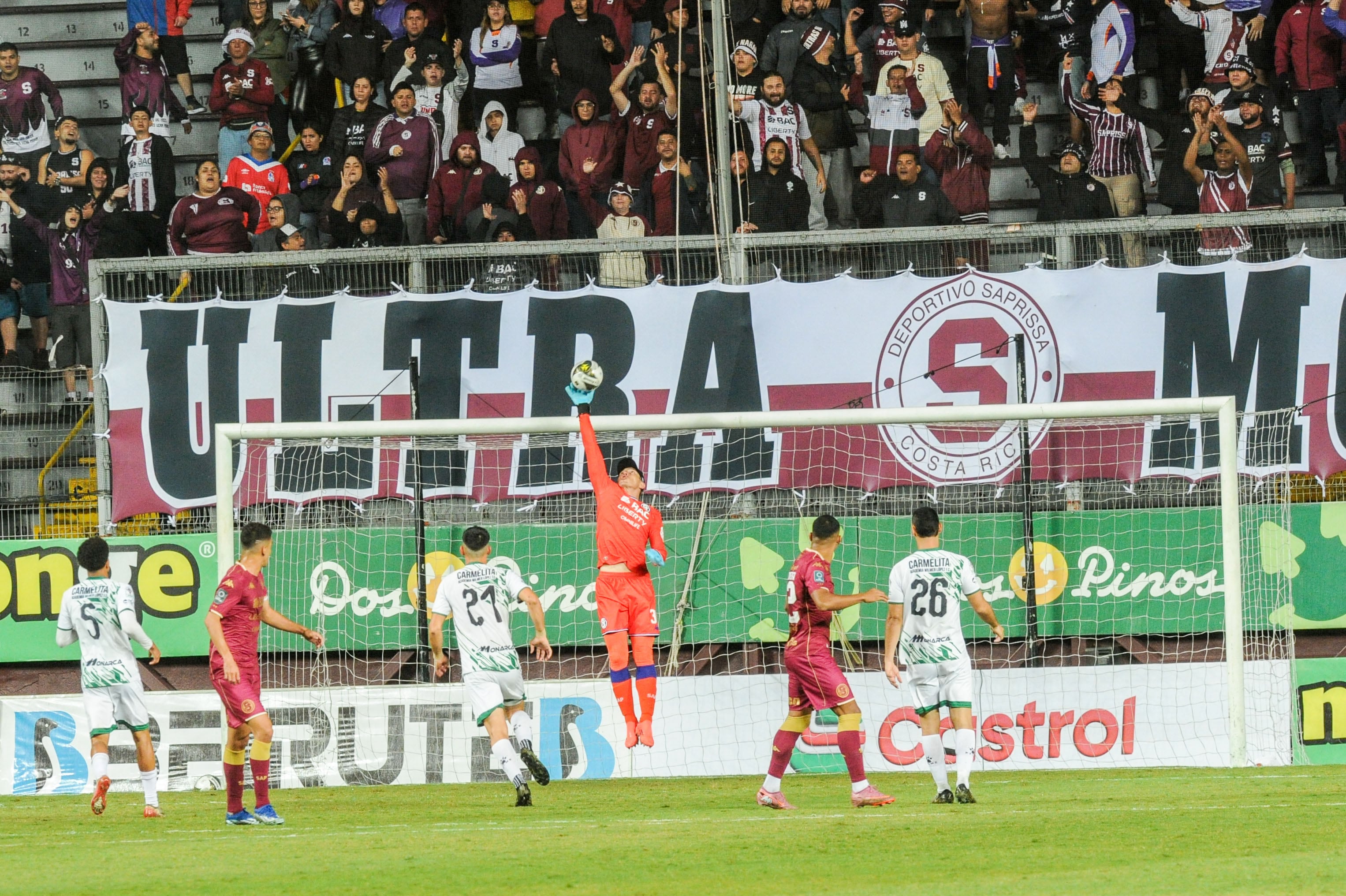 Partido: Saprissa vs Carmelita