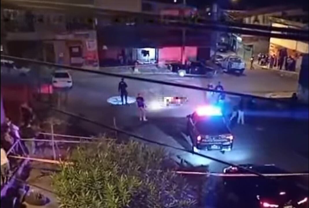 El crimen ocurrió en la Aurora de Alajuelita. Foto tomada de redes.