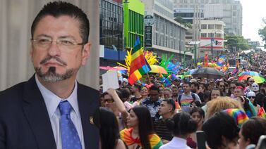 Rodrigo Chaves le quitó la declaratoria de interés cultural a la Marcha de la Diversidad por esta razón
