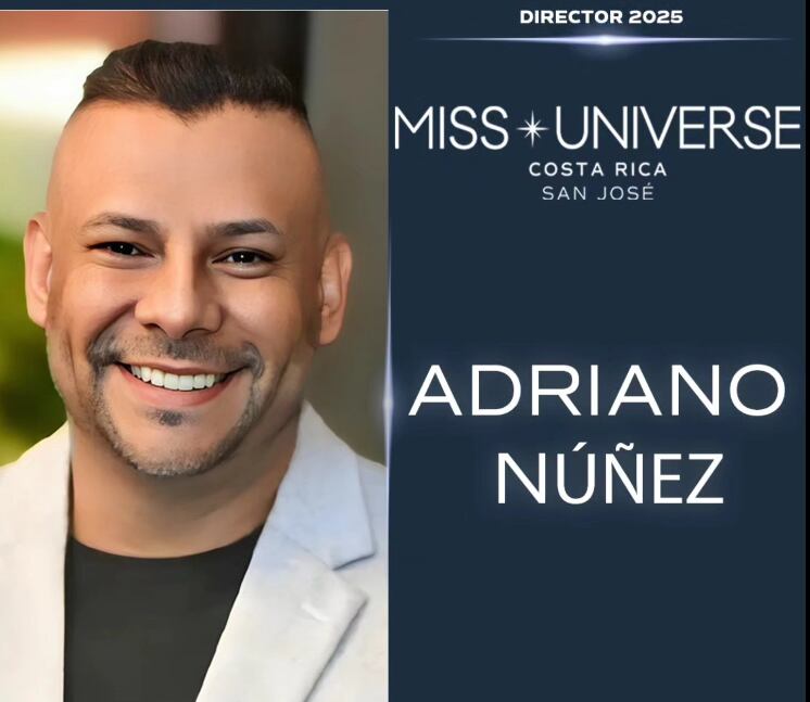 Adriano Núñez, organizador de certámenes de belleza