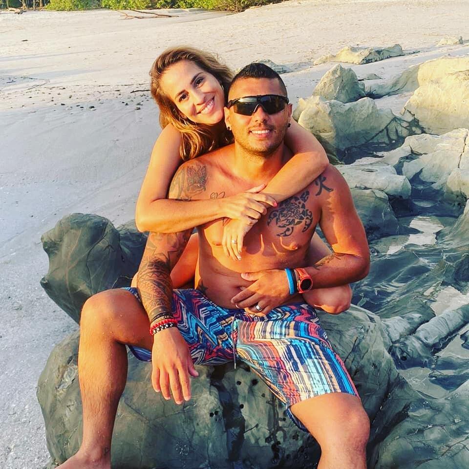 Presentadora Gipzy Montoya y su esposo Mauricio Motta. Instagram