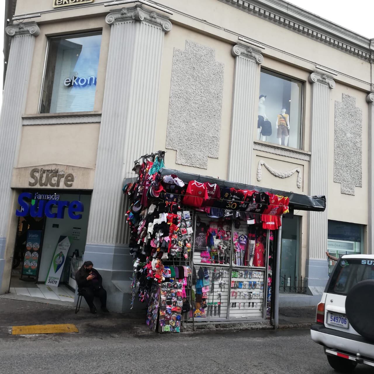 Doña María Rodríguez Bustos tiene 25 años de tener un tramo en San José y el 3 de febrero se lo arrancarán