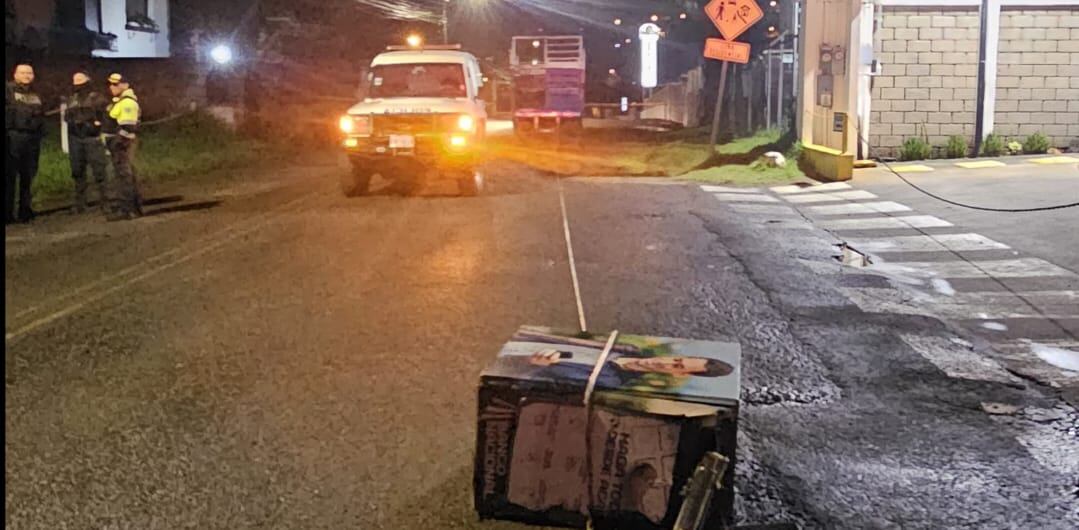 Robo de cajero automático en Tierra Blanca de Cartago
